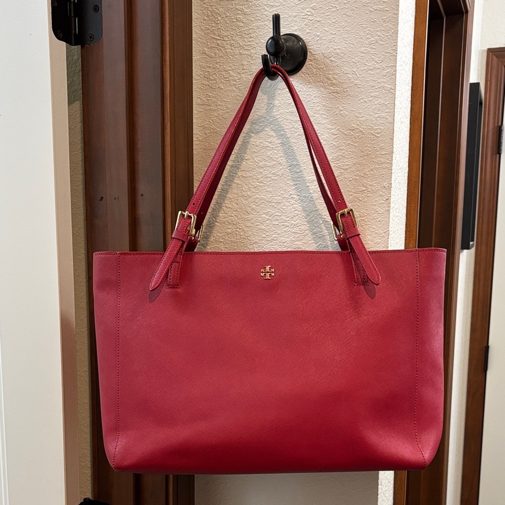 Tory Burch Cherry Red Tote